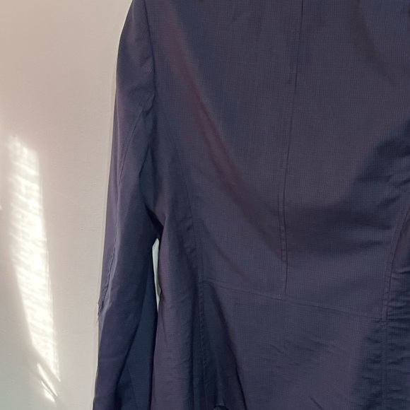 Santorelli Blue Wool Blazer Jacket Sz 10 - Picture 6 of 9